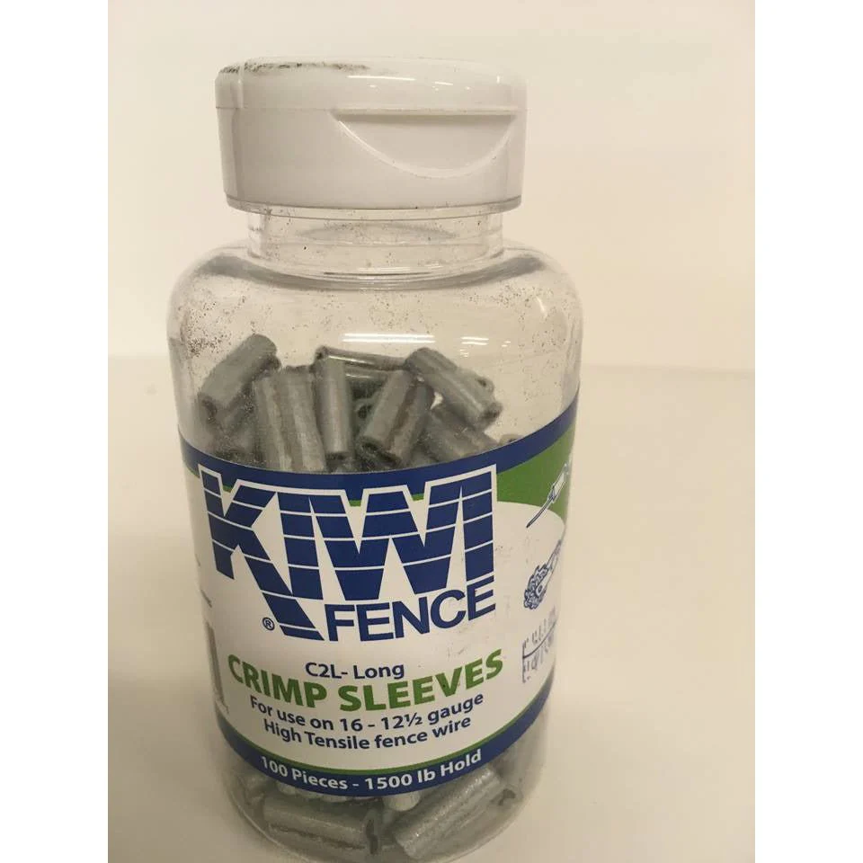 Crimp Sleeves Long C2L (12.5 ga. Smooth)